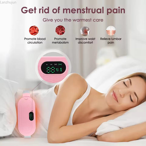Rechargeable Period Pain Relief Device – Heating & Massage Belt For Women