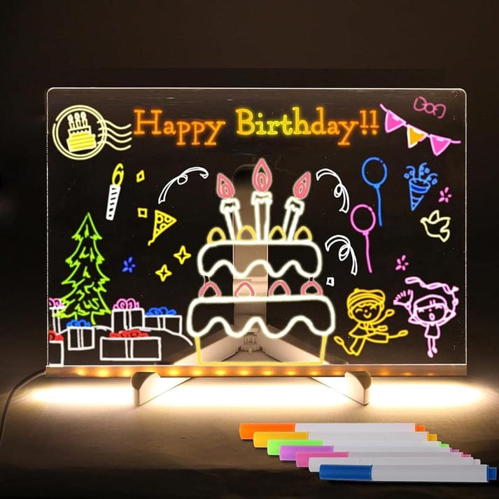 Smart LCD Writing Tablet with 3D Design – Reusable Digital Drawing & Writing Board with One-Touch Erase