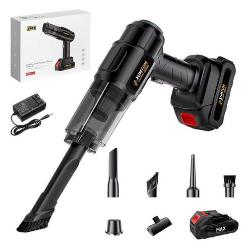 Multifunction Cordless Rechargeable Vacuum Cleaner – High Power Portable Cleaner for Car, Sofa, Home & Office