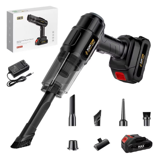 Multifunction Cordless Rechargeable Vacuum Cleaner – High Power Portable Cleaner for Car, Sofa, Home & Office