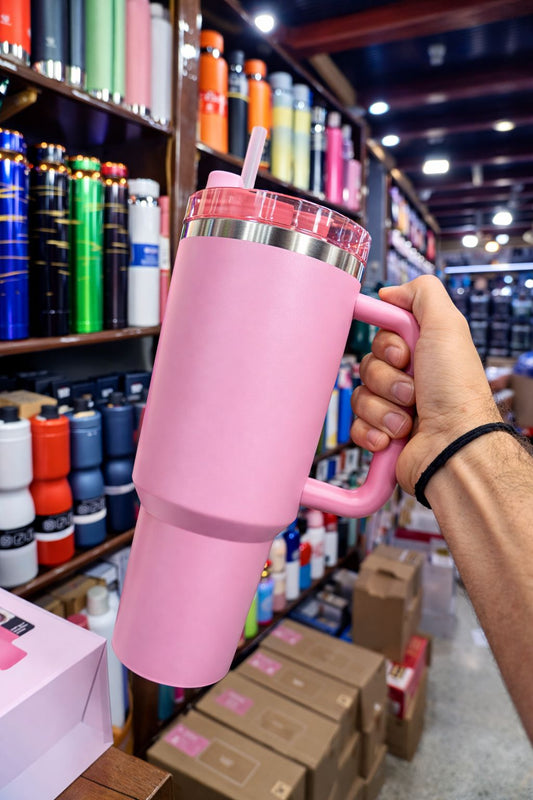 Premium 1.18L Large Capacity Tumbler – Keeps Drinks Hot & Cold for Hours | Stainless Steel Travel Cup