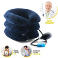 Cervical Neck Traction Pillow | Neck Pain Stiffness & Shoulder Pain Relief | Adjustable Neck Support for Relaxation & Posture Support