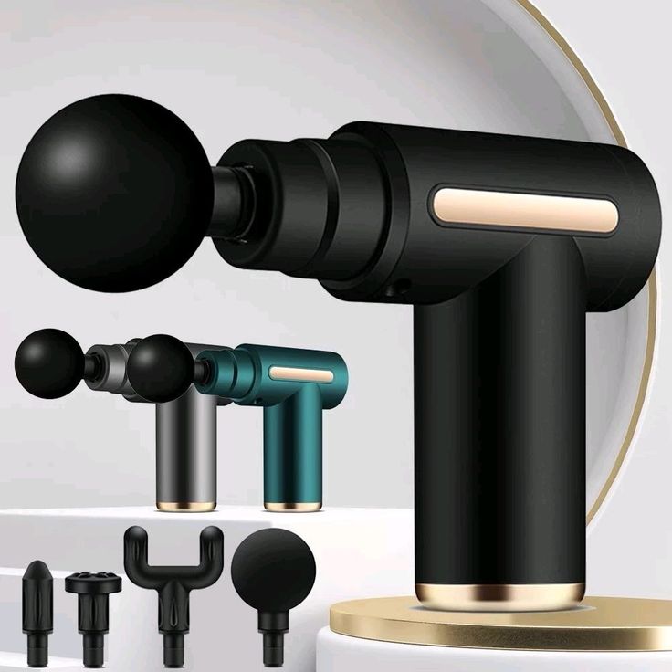 RelaxPro™ Deep Relief Massage Gun Full Body Pain Therapy for Men & Women Rechargeable & Silent Power