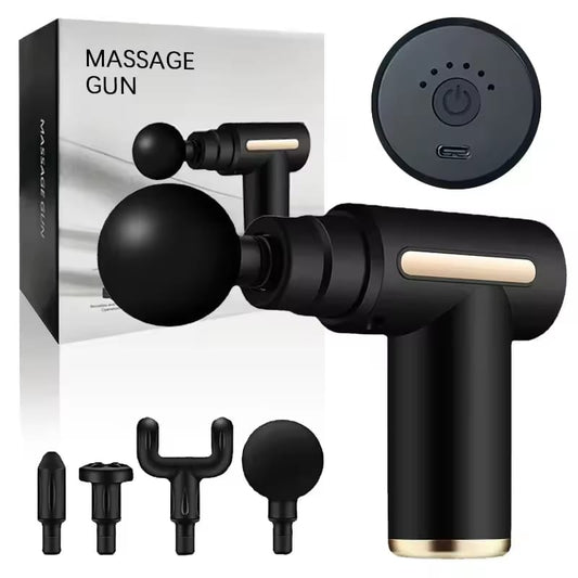 Gun Massager Powerful Deep Tissue Percussion Muscle Relaxation Device