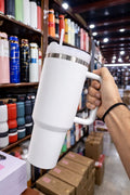 Stanley Tumbler 1.18 Liter (40oz) Stainless Steel Insulated Travel Mug with Straw & Handle – Hot & Cold Drink Cup